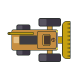 Husk Mate, corn harvester in Loopy Farm