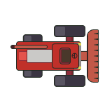 Corn-Star, corn harvester in Loopy Farm