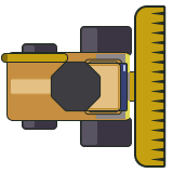 Cornmeister 3000, corn harvester in Loopy Farm