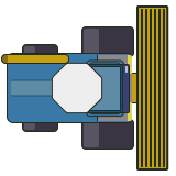 Leviathan XL, wheat harvester in Loopy Farm