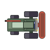 Beanman G4, soy harvester in Loopy Farm