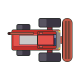 Spinner Max 1000, soy harvester in Loopy Farm