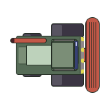 Gaia X-stream, soy harvester in Loopy Farm