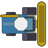 Titan XL, soy harvester in Loopy Farm