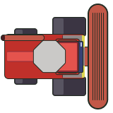 Titan XXL, soy harvester in Loopy Farm