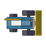 Field-Runner Z9, wheat harvester in Loopy Farm