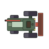 Field-Runner Z2, wheat harvester in Loopy Farm