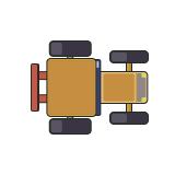 Plow Mate, tractor in Loopy Farm