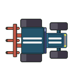 Field-Runner M-299, tractor in Loopy Farm