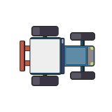 Field-Runner M-225, tractor in Loopy Farm