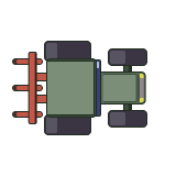 Z-Thor 1300, tractor in Loopy Farm