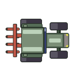 Plowstar 2, tractor in Loopy Farm